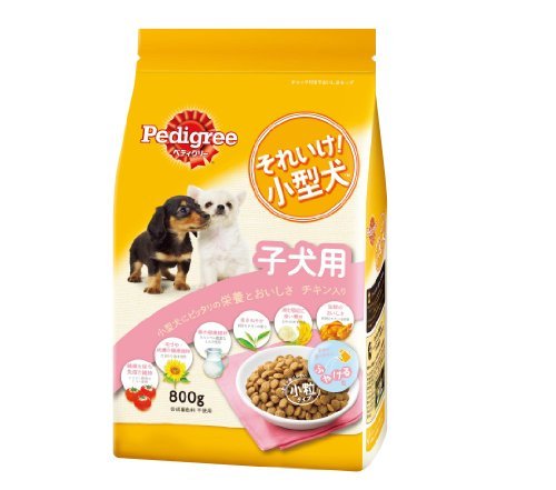 P小型ドライ 子犬 チキン 800g