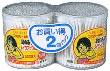 FCファミリー綿棒 200本入 2コパック納期：約3〜5営業日＜白十字＞