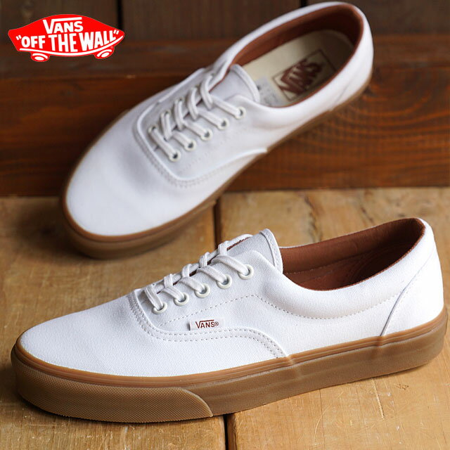 vans era white sole