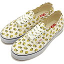 【即納】VANS バンズ スニーカー レディース PANUTS ピーナッツ ウッドストック AUTHENTIC オーセンティック WOODSTOCK/BONE (VN0A38EMOQZ FW17)【コンビニ受取対応商品】