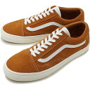 【即納】VANS バンズ スニーカー メンズ OLD SKOOL RETRO SPORT オールドスクール レトロスポーツ GLAZED GINGER (VN0A38G1OI4 FW17)【コンビニ受取対応商品】