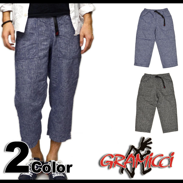 【即納】GRAMICCI グラミチ CHAMBRAY CROPPED PANTS シャンブレー クロップド パンツ（GMP-12S011 SS12）【bp】