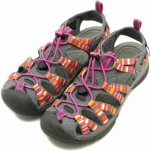 KEEN キーン WMNS Whisper スポーツサンダル ウィスパー ウィメンズ Wild Orchid Raya（1003727 SS12）【bpl】【マラソン201207_ファッション】★ショップ・オブ・ザ・イヤー受賞★【期間限定！KEEN キーン全品送料無料】【2012年春夏新作】【レビュー申告で500円分QUOカードプレゼント】