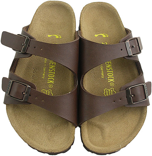 BIRKENSTOCK ビルケンシュトック NEVADA サンダル ネバダ ダークブラウン【15〜19cm】（049703-KIDS）【bp】【マラソン201207_ファッション】【7/20 13：59まで！5000円以上の購入で送料無料】★ショップ・オブ・ザ・イヤー受賞★【BIRKENSTOCK ビルケンシュトック】【KID'Sモデル】【レビューを書いて送料無料】