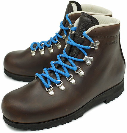 MERRELL メレル トレッキングシューズ スニーカー LEATHER レザー BROWN/MOGANO(1027 OV)【e】