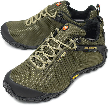 MERRELL メレル レディース カメレオン トレッキングシューズ スニーカー Chameleon 2 STORM GORE-TEX XCR WMNS 2 ストーム ゴアテックス XCR ウィメンズ OLIVE（83480 SS10）★ショップ・オブ・ザ・イヤー受賞★【MERRELL メレル】【話題のトレイルランニングシューズ登場！！】