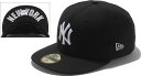 NEWERA ニューエラ NEWERA キャップ UNDERVISOR 59FIFTY アンダーバイザー フィフティーナインフィフティー ニューヨーク・ヤンキース ブラック/ホワイト (11308537)【コンビニ受取対応商品】