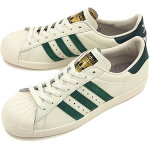 adidas Originals アディダス オリジナルス スニーカー 靴 SUPERSTAR 80s VINTAGE DX スーパースター エイティーズ ヴィンテージ DX ビンテージホワイトS15/カレッジエイトグリーン/オフホワイト (B35981 SS15)