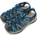 キーン ウィスパー レディース サンダル KEEN Whisper Poseidon/Blue Danube WMN (1014206 SS16)【コンビニ受取対応商品】