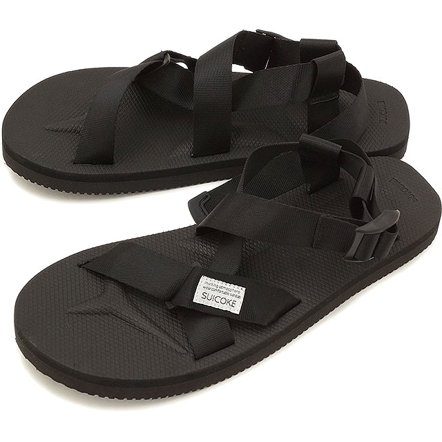 【在庫限り】suicoke スイコック メンズ レディース ストラップサンダル SUICOKE CHIN2 BLACK （OG-023-2）【ts】【コンビニ受取対応商品】