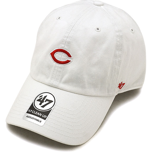 【即納】フォーティーセブン ’47 キャップ Carp ミニロゴ CLEAN UPカープ メンズ レディース アジャスタブル 帽子 WHITE (BSRNR05GWS)【コンビニ受取対応商品】