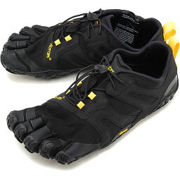 ビブラムファイブフィンガーズ Vibram FiveFingers メンズ Vトレイル2.0 M V-Trail 2.0 5本指 <strong>トレイルランニングシューズ</strong> トレラン Black/Yellow ブラック系 [19M7601]