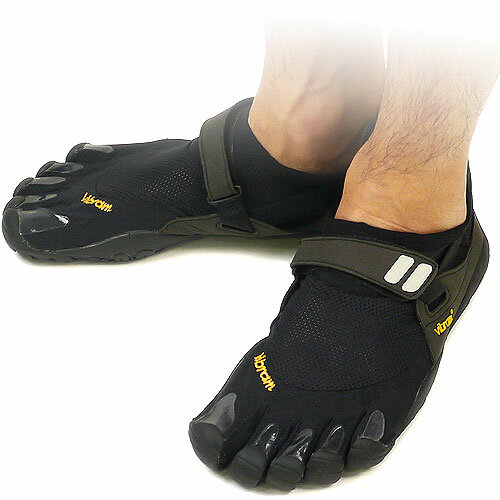 【即納】Vibram FiveFingers ビブラムファイブフィンガーズ メンズ TREK SPORT Black ビブラム ファイブフィンガーズ 5本指シューズ ベアフット（MQ4485）【bpl】【あす楽対応】★ショップ・オブ・ザ・イヤー受賞★【Vibram FiveFingers ビブラムファイブフィンガーズ】【送料無料】