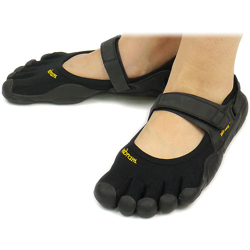 【即納】Vibram FiveFingers ビブラムファイブフィンガーズ メンズ＆レディース SPRINT Black/Black ビブラム ファイブフィンガーズ 5本指シューズ ベアフット（W118）【bpl】