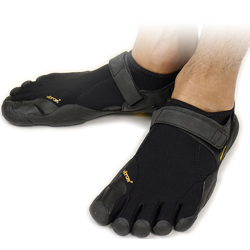 【即納】Vibram FiveFingers ビブラムファイブフィンガーズ メンズ FLOW Black/Black ビブラム ファイブフィンガーズ 5本指シューズ ベアフット（M138）【bpl】