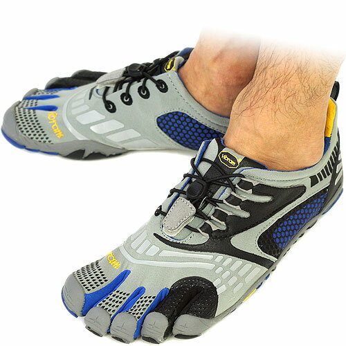 【即納】Vibram FiveFingers ビブラムファイブフィンガーズ メンズ KOMODO SPORT LS Grey/Black/Navy ビブラム ファイブフィンガーズ 5本指シューズ ベアフット（M3782）【bpl】