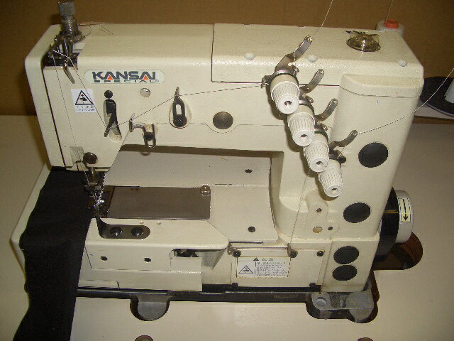 【中古】 関西スペシャル KANSAI SPECIAL DPW-1302-W ピコット両面飾りミシン クラッチモーター 200VKS916646K