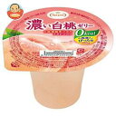 たらみ 濃いゼロカロリー 濃い白桃ゼリー0kcal 195g×24(6×4)個入
