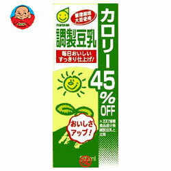 マルサンアイ(株) 調製豆乳カロリー45％オフ200ml紙パック×24本入