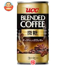 UCC ブレンドコーヒー 微糖185g缶×30本入