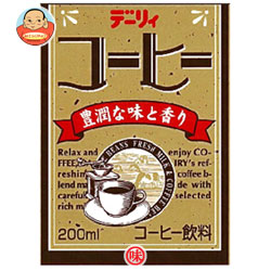 南日本酪農協同(株) デーリィ コーヒー200ml紙パック×24本入【RCPmara1207】