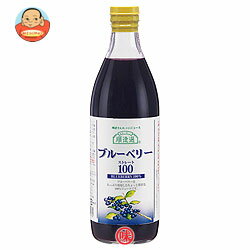 マルカイ 順造選 ブルーベリー100 500ml瓶×12本入