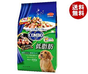送料無料 日本ペットフード コンボ ドッグ 低脂肪 角切りささみ・野菜ブレンド 400g×12袋入 ※北海道・沖縄・離島は別途送料が必要。