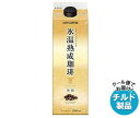 送料無料 【チルド(冷蔵)商品】KEY COFFEE(キーコーヒー) 氷温熟成珈琲トラジャブレンド 無糖 1L紙パック×6本入 ※北海道・沖縄・離島は別途送料が必要。