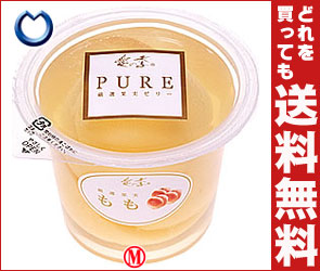 【送料無料・2ケースセット】たらみ PURE ももゼリー300g×18個入×（2ケース）