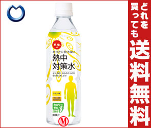 【送料無料】赤穂化成 あつさに負けない熱中対策水 レモン味500mlPET×24本入