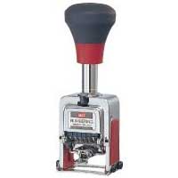 手にやさしい大きな柔らかグリップで衝撃吸収！マックス　【ナンバリング】　4桁4様式　　MAX