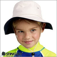 UVカットキッズクリケットハット（STRG80）UVカット・紫外線対策オーストラリア直輸入のSTINGRAY（スティングレイ）【あす楽対応】【RCP】