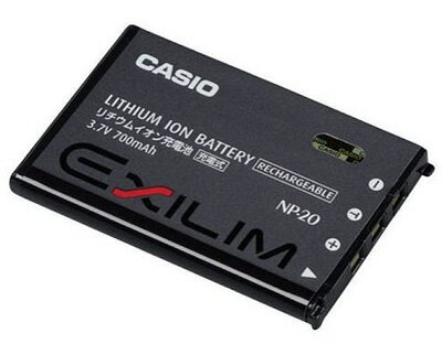 CASIO NP-20 Exilimデジカメ用リチウムイオン充電池『取り寄せ納期1週間程度』