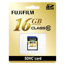 Fujifilm SDHCカード 16GB Class10『即納〜2営業日後の発送』SDカ…...:mitsuba:10011921