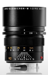 Leica APO-SUMMICRON-M 1:2/90mm ASPH.(6BIT)『納期未定予約』ライカMシステムカメラ用望遠レンズ