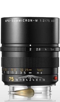 [3年保険付]Leica APO-SUMMICRON-M 1:2/75mm(6BIT)