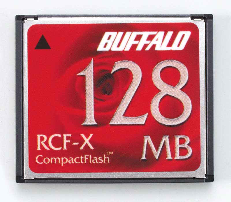 バッファロー（メルコ）128MB CFカード RCFX128MY