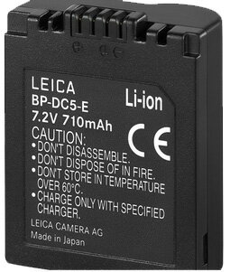 Leica V-LUX1用リチウムイオンバッテリー BP-DC5-J(18656)『納期未定予約』
