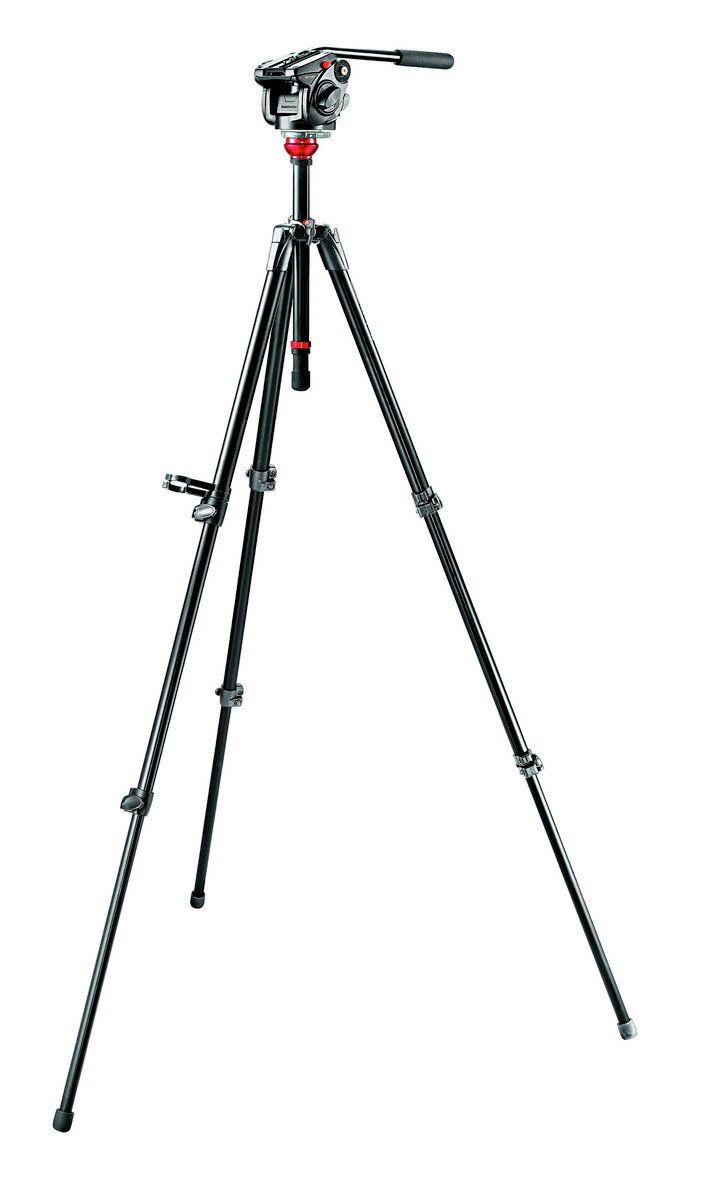 Manfrotto #701HDV.755XBK(w BAG)ビデオキット『即納可能分』【小型ビデオ雲台と水平をワンタッチで出せる三脚セット#701HDV雲台+755XB 三脚+ MBAG80相当三脚バッグ Kit】