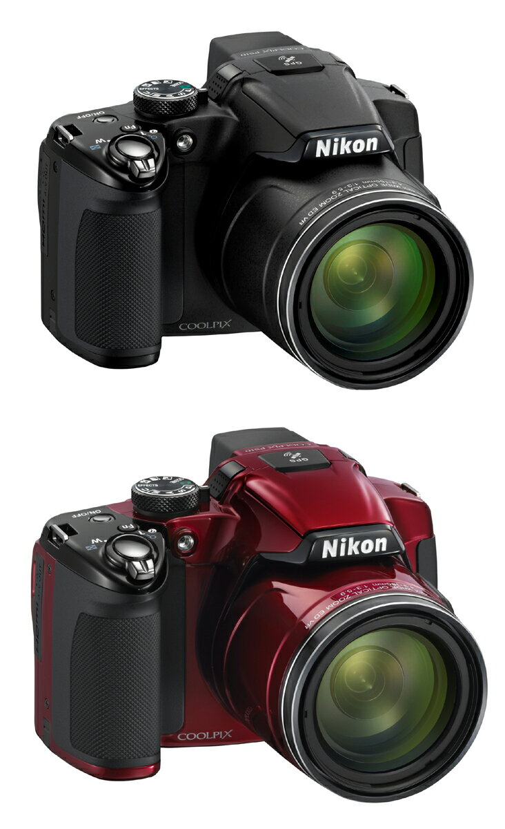 Nikon COOLPIX P510デジタルカメラ『レッド色即納可能分/ブラック色は納期未定予約』[超望遠からマクロまで手持ちの際の手ブレを解消。景色の撮影からスナップ写真まで幅広く活躍できる本格派のコンパクトカメラ。] 