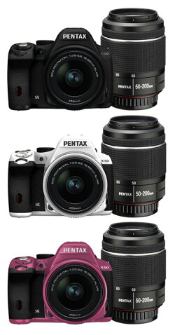 PENTAXK-50ダブルズームキット(smcPENTAX-DAL18-55mmF3.5-5.6ALWR+smcPENTAX-DAL50-200mmF4-5.6EDWR付)