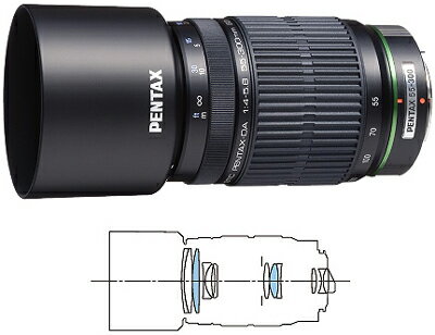 [3年保険付]PENTAX DA55-300mmF4-5.8 ED『1〜3営業日後の発送予定』