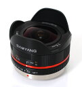 SamYang 7.5mm F3.5 FISH-EYE LENS MFT『即納〜3営業日後の発送』マイクロフォーサーズ専用のマニュアルフォーカスフィッシュアイレンズ(魚眼レンズ）[3年保険付]