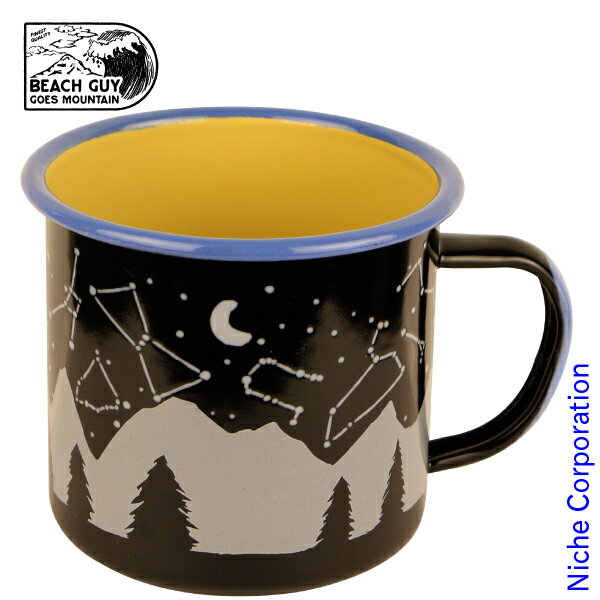 BEACH GUY GOES MOUNTAIN エナメルマグ 18oz 星座 BGM-EM1917の画像