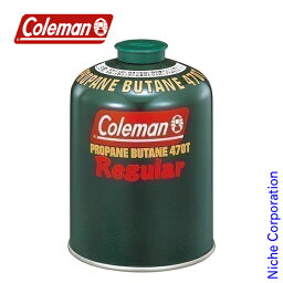 【即納】<strong>コールマン</strong> ( Coleman ) 純正LPガス燃料 Tタイプ 470g キャンプ <strong>シングルバーナー</strong> OD缶 OD バーナー ガス