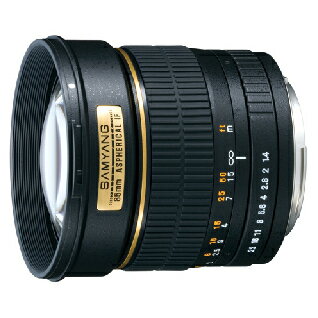 ★【保証内容が違います！納得の3年保証付き】 [SAMYANG]85mmF1.4Aspherical IF(キヤノン用)