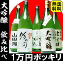 1万円ポッキリ！夢の大吟醸福袋飲み比べセット福袋　20％OFF　送料無料！fs2gm1万円ポッキリ！夢の大吟醸福袋　日本酒　飲み比べ福袋　セット　20％OFF　送料無料！