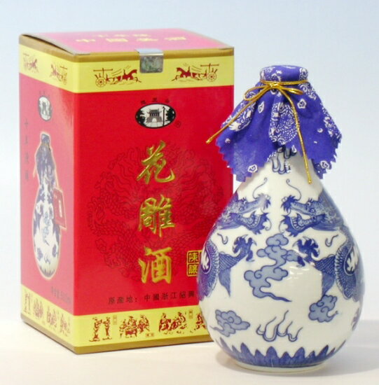 越王台陳年 10年花彫酒（白磁）500ml　16°【送料無料】 23％OFF【2012　お中元】【サマーギフト】【敬老の日】