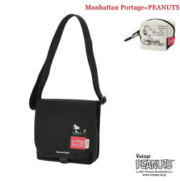 Manhattan Portage　<strong>マンハッタンポーテージ</strong>　PEANUTS/SNOOPY　<strong>スヌーピー</strong>　Mini DJ Bag　ショルダーバッグ