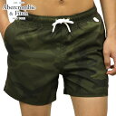 アバクロ Abercrombie&Fitch 正規品 メンズ 水着 スイムパンツ CLASSIC TRUNKS 5 Ins